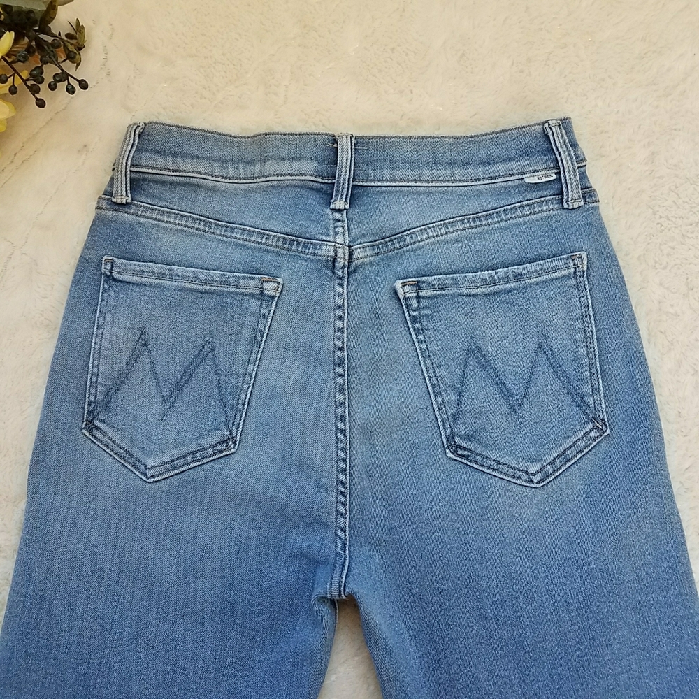 MOTHER Denim The Tripper Ankle Fray in Je T'Aime - Picture 9 of 12